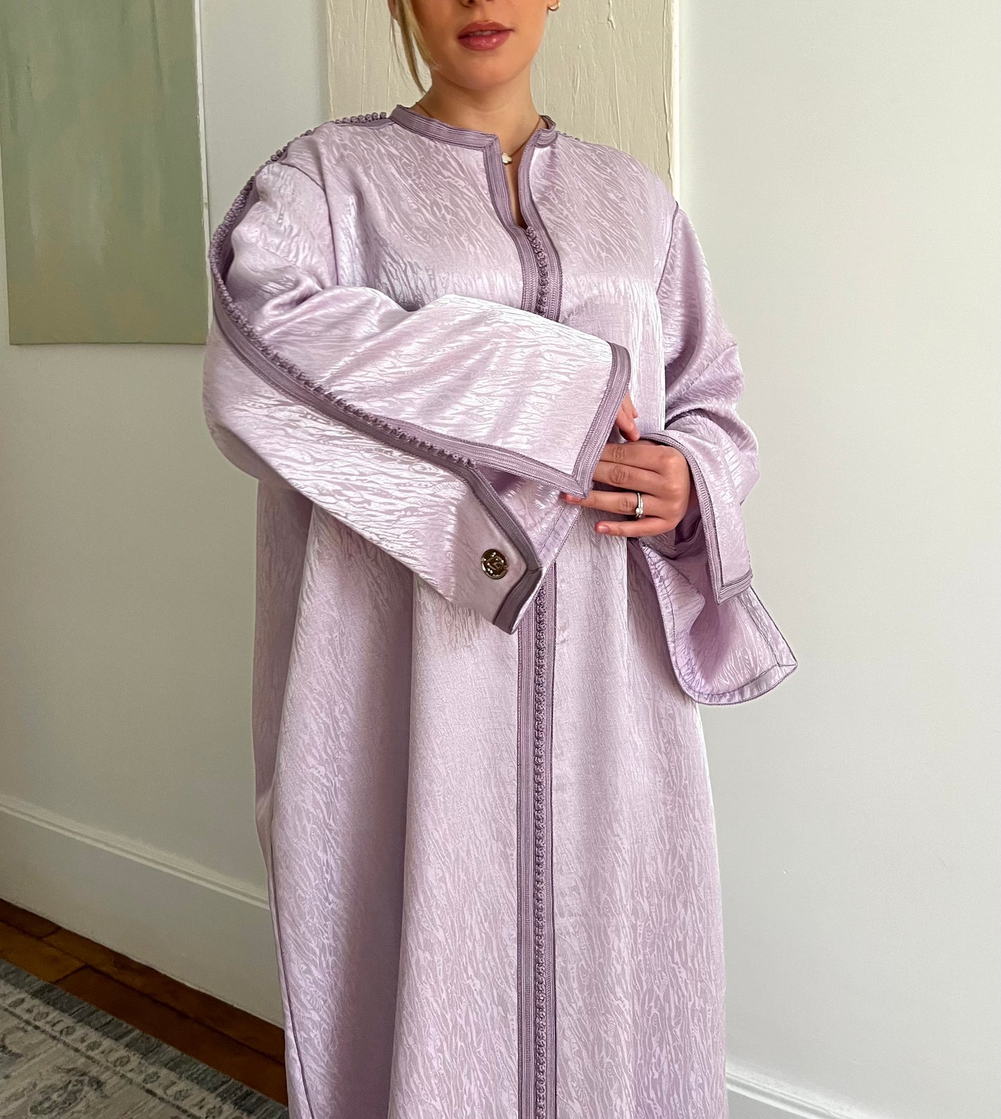Caftan oversized - lilas