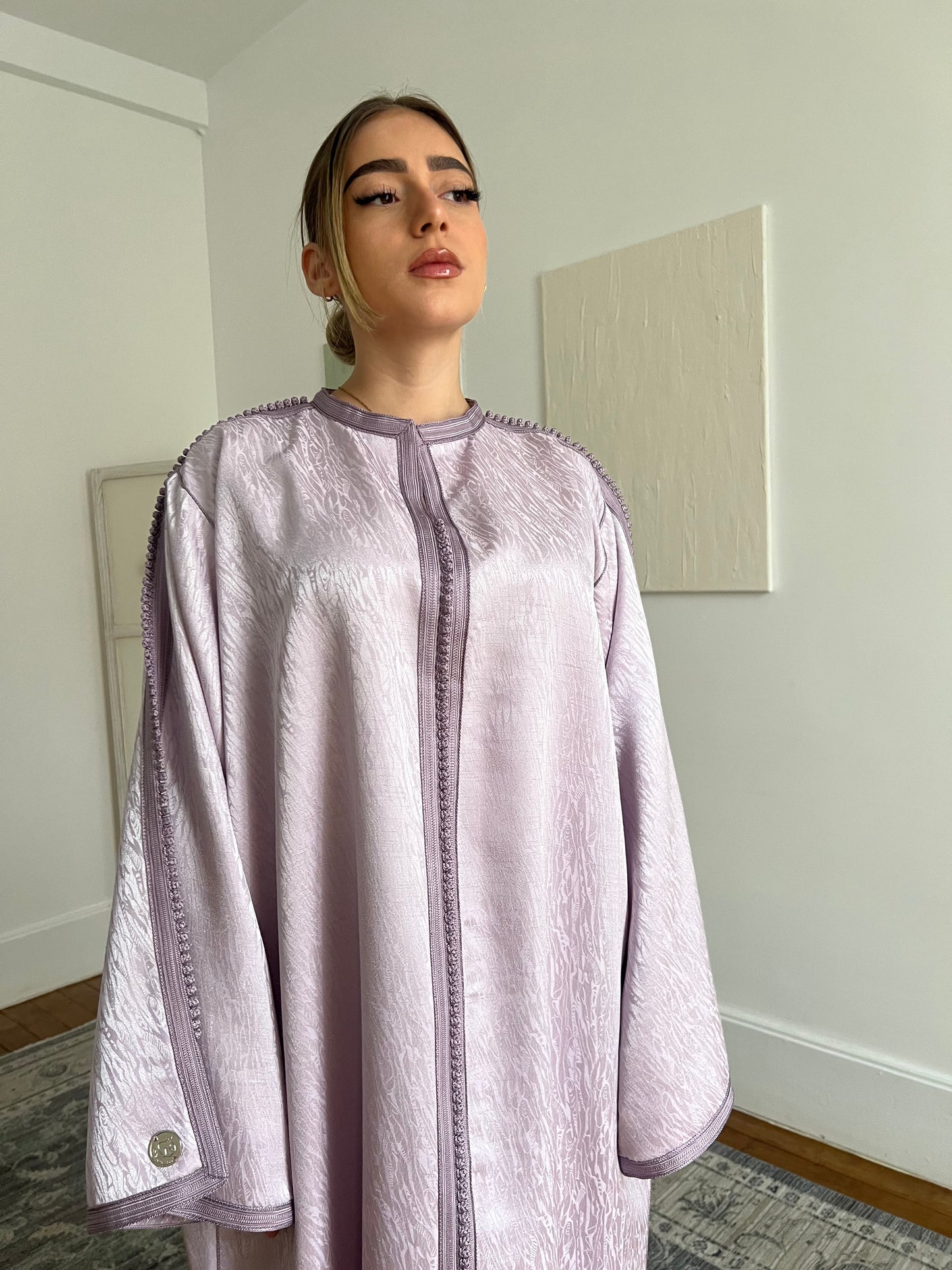 Caftan oversized - lilas