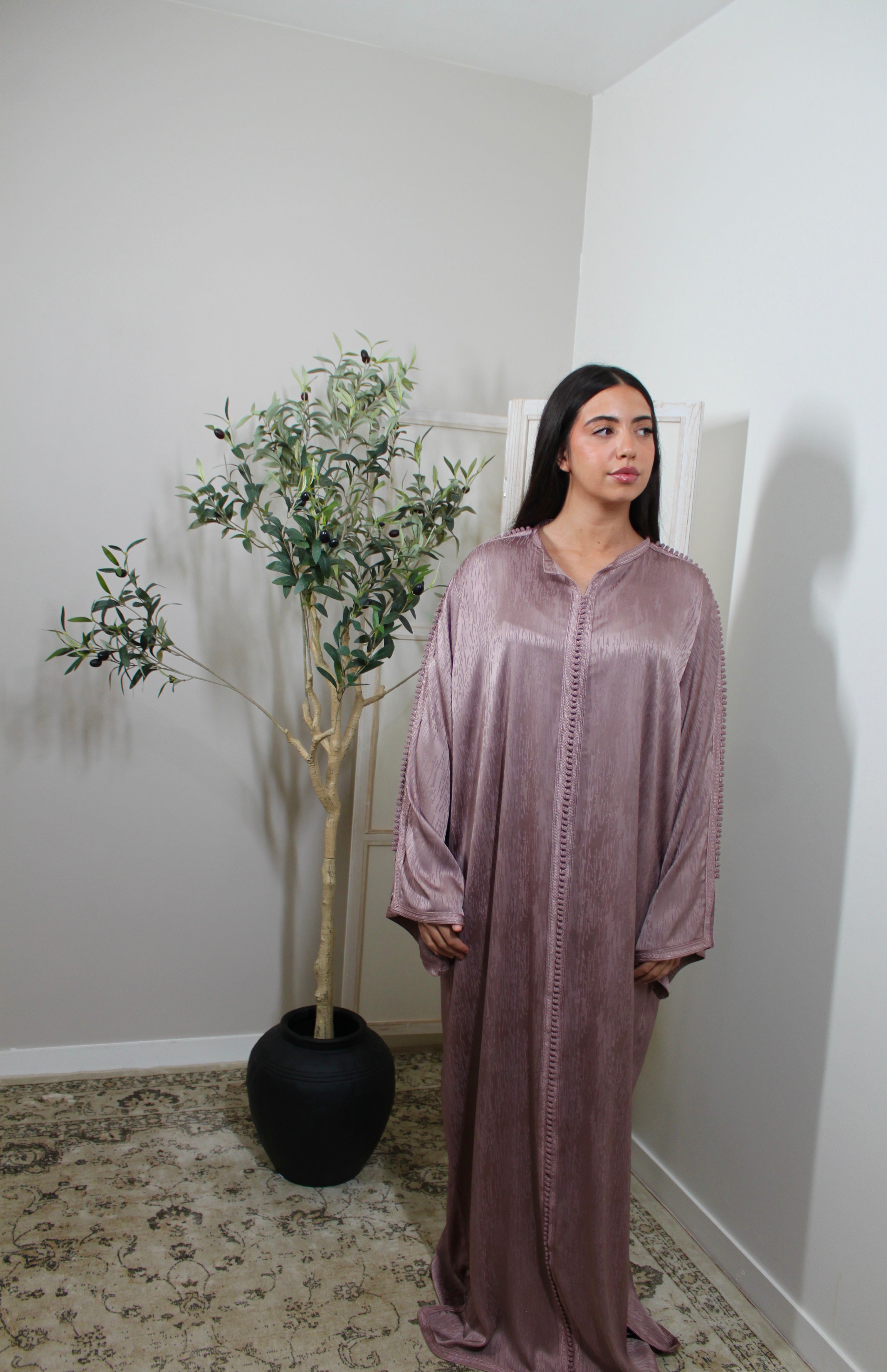 Caftan oversized - taupe