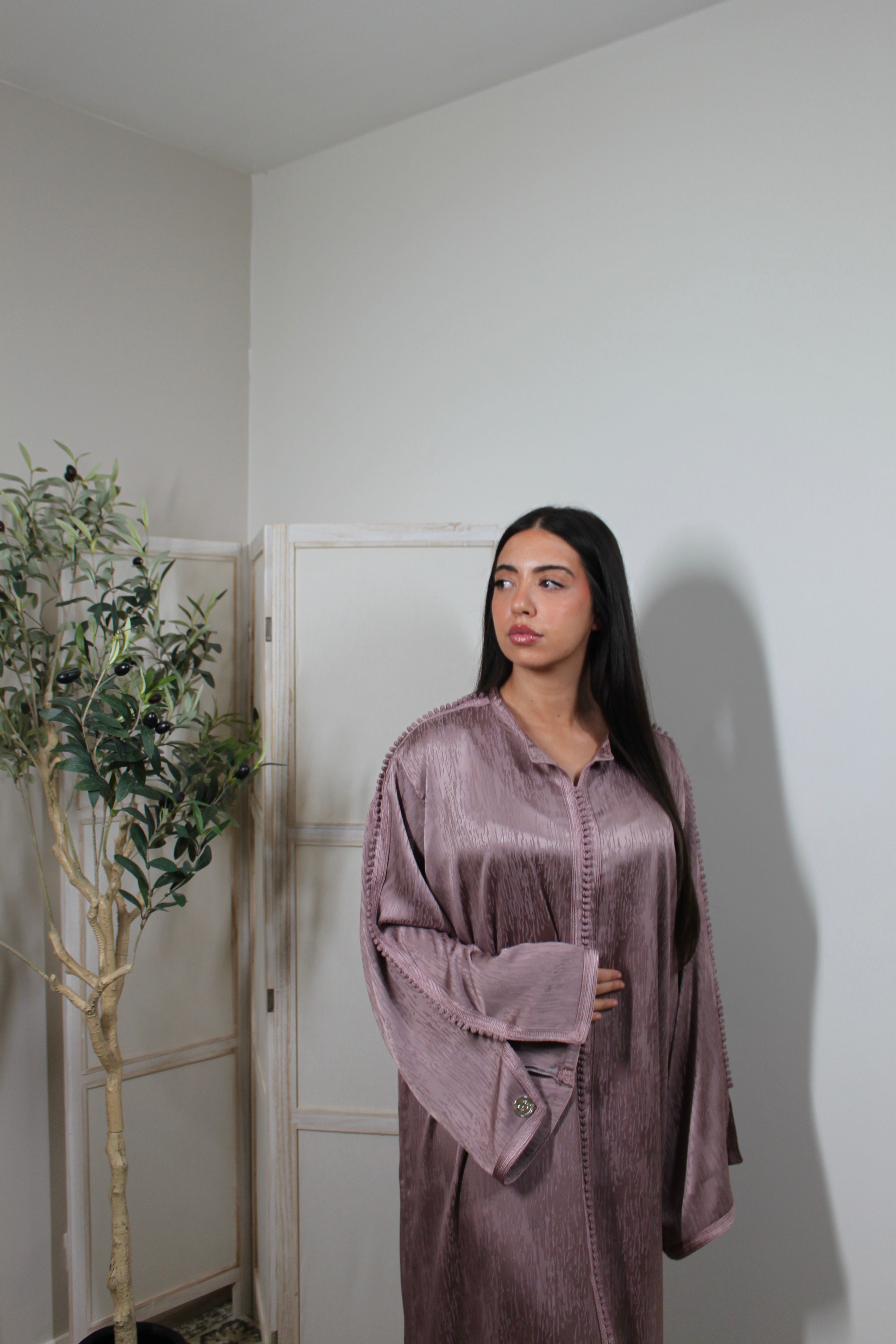 Caftan oversized - taupe