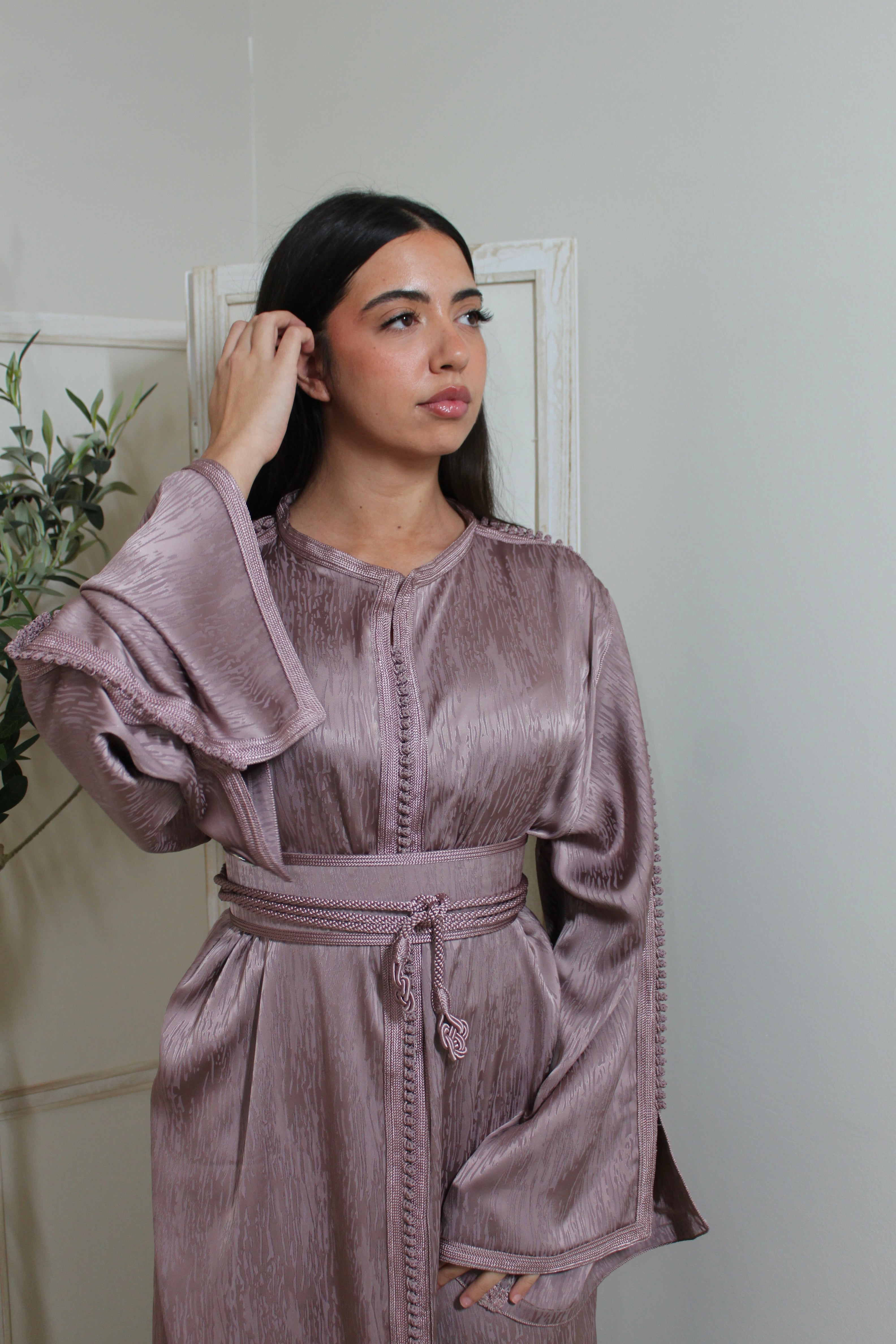 Caftan oversized - taupe